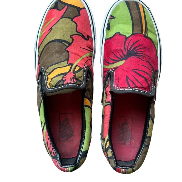 Vans Slip-On Shoes Hawaiian Floral unisex sneakers - Picture 3 of 8